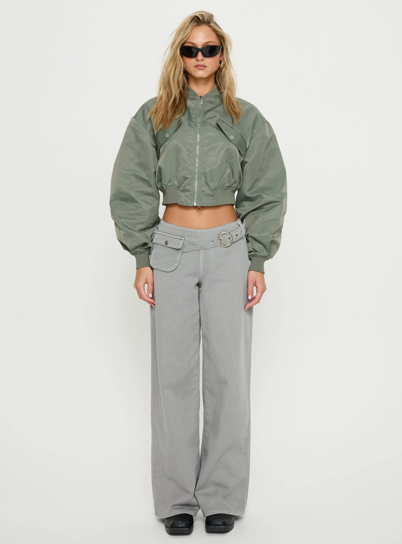 Thalya Bomber Jacket Green