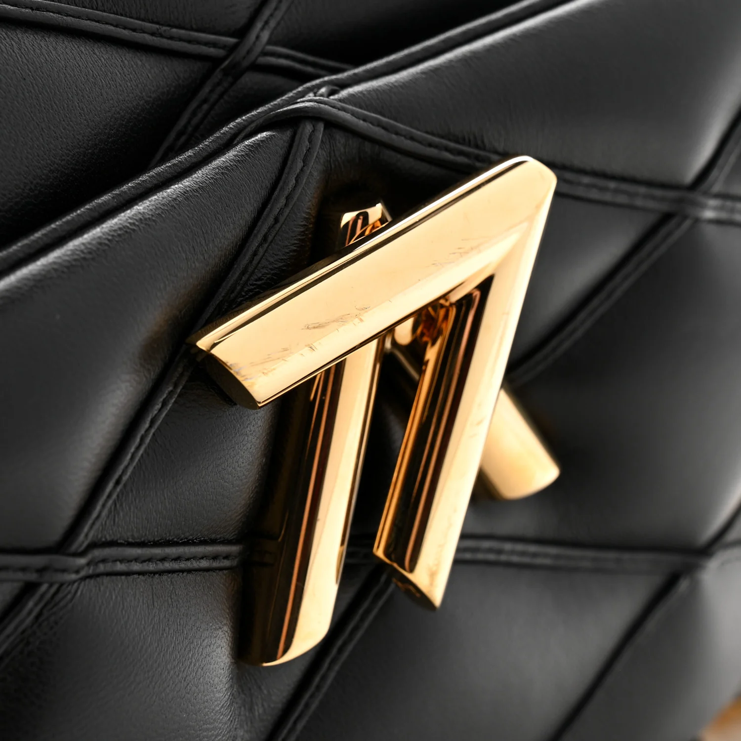 Lambskin Malletage Top Handle GO-14 GM Black - Top Club