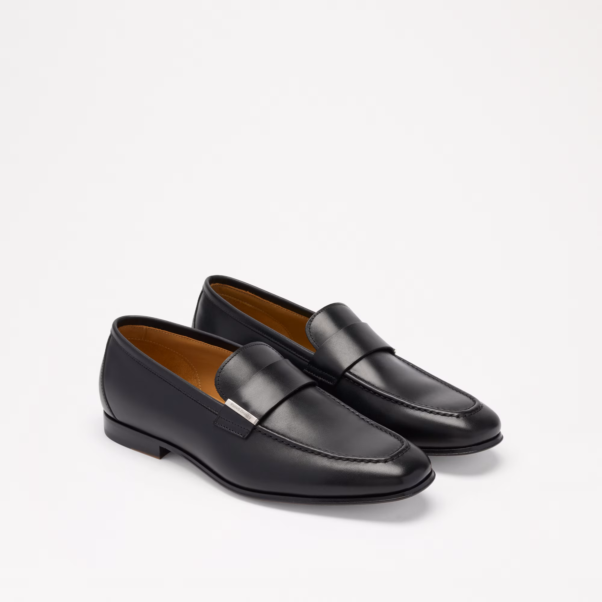 Bellagio Hardware LoaferMetal Plate Formal Loafer