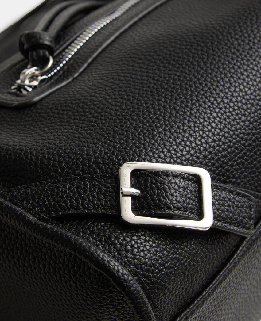 Pimkie Sac simili effet cuir grainé avec détails clous et boucles