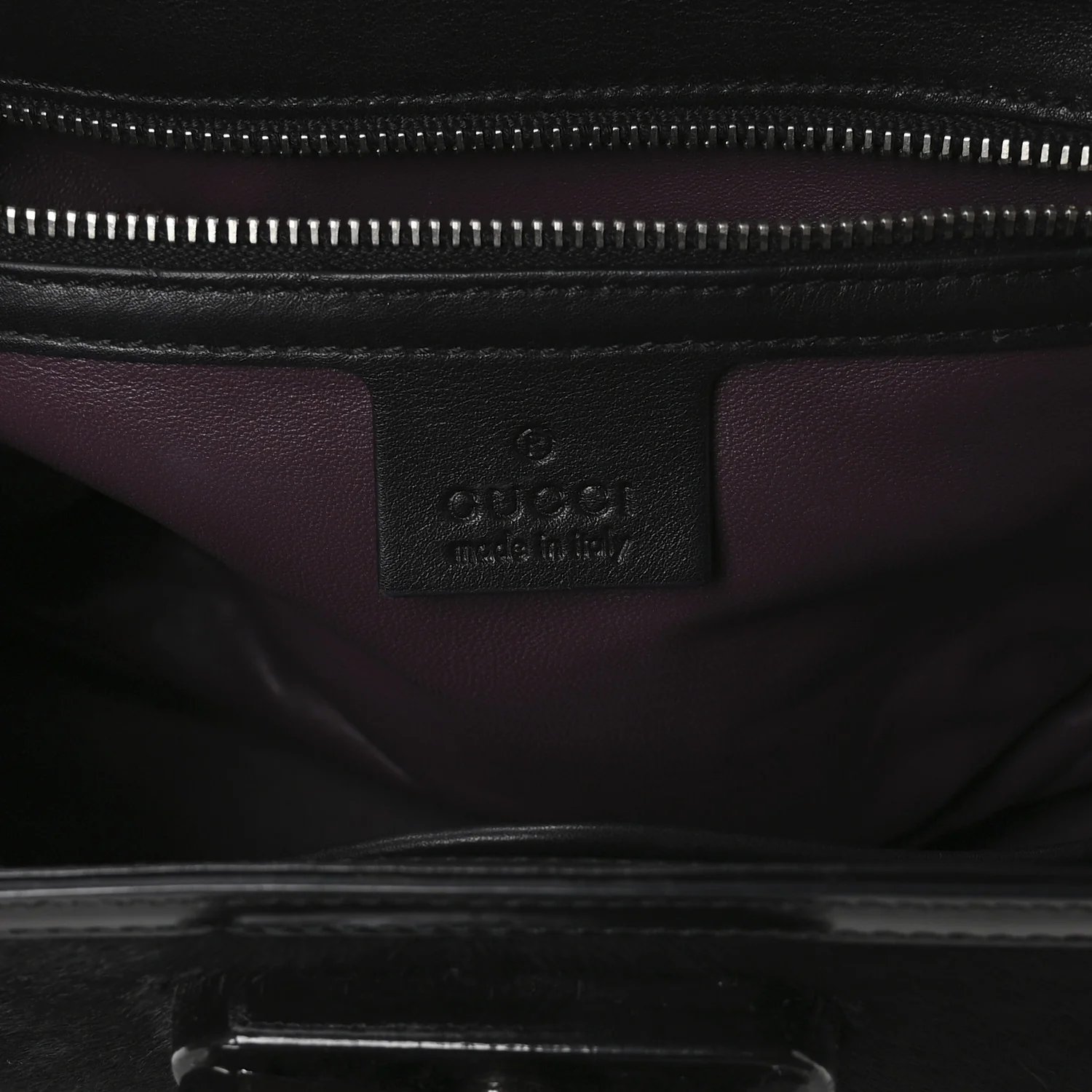 Pony Hair New Bamboo Medium Top Handle Bag Black - Top Club