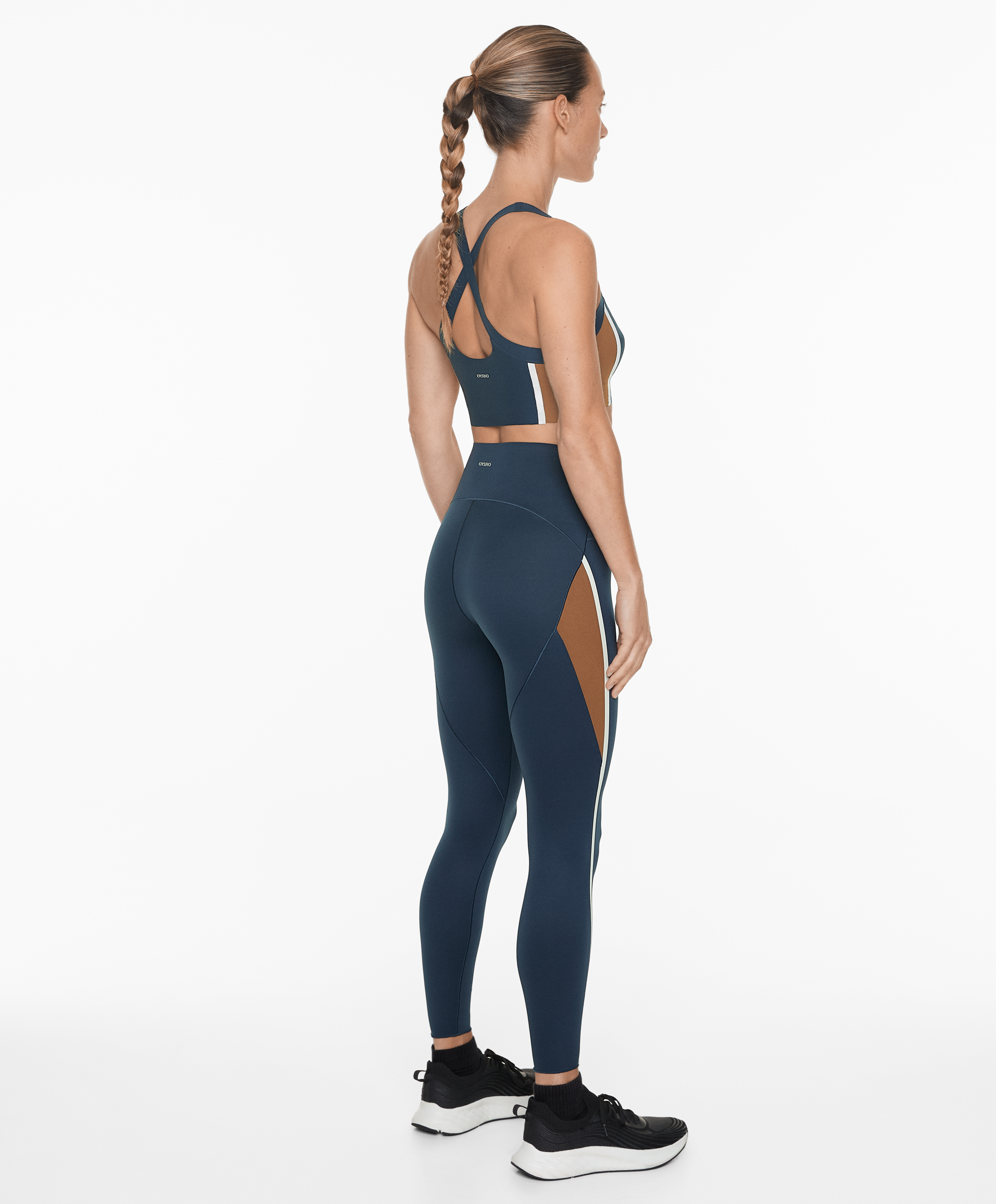 OYSHO Perfect-adapt ankle-length 65cm block leggings