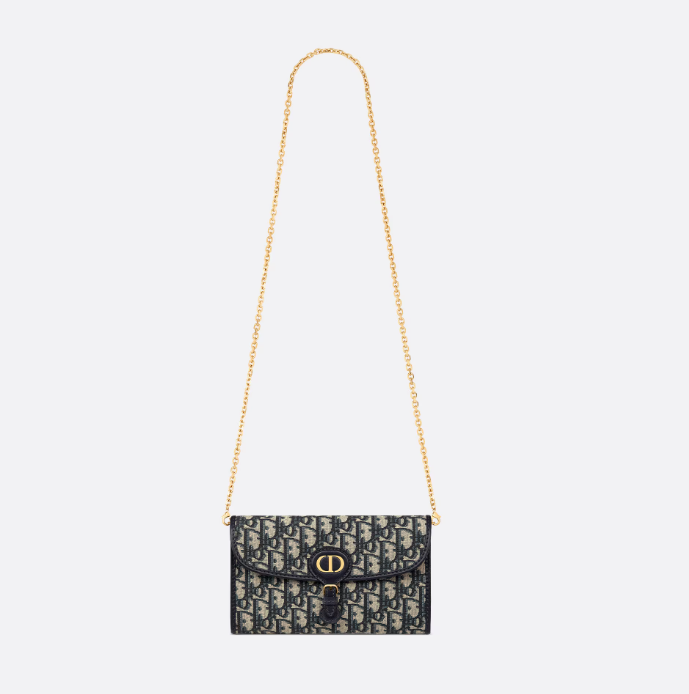 D BOBBY EAST-WEST POUCH WITH CHAIN - Top Club