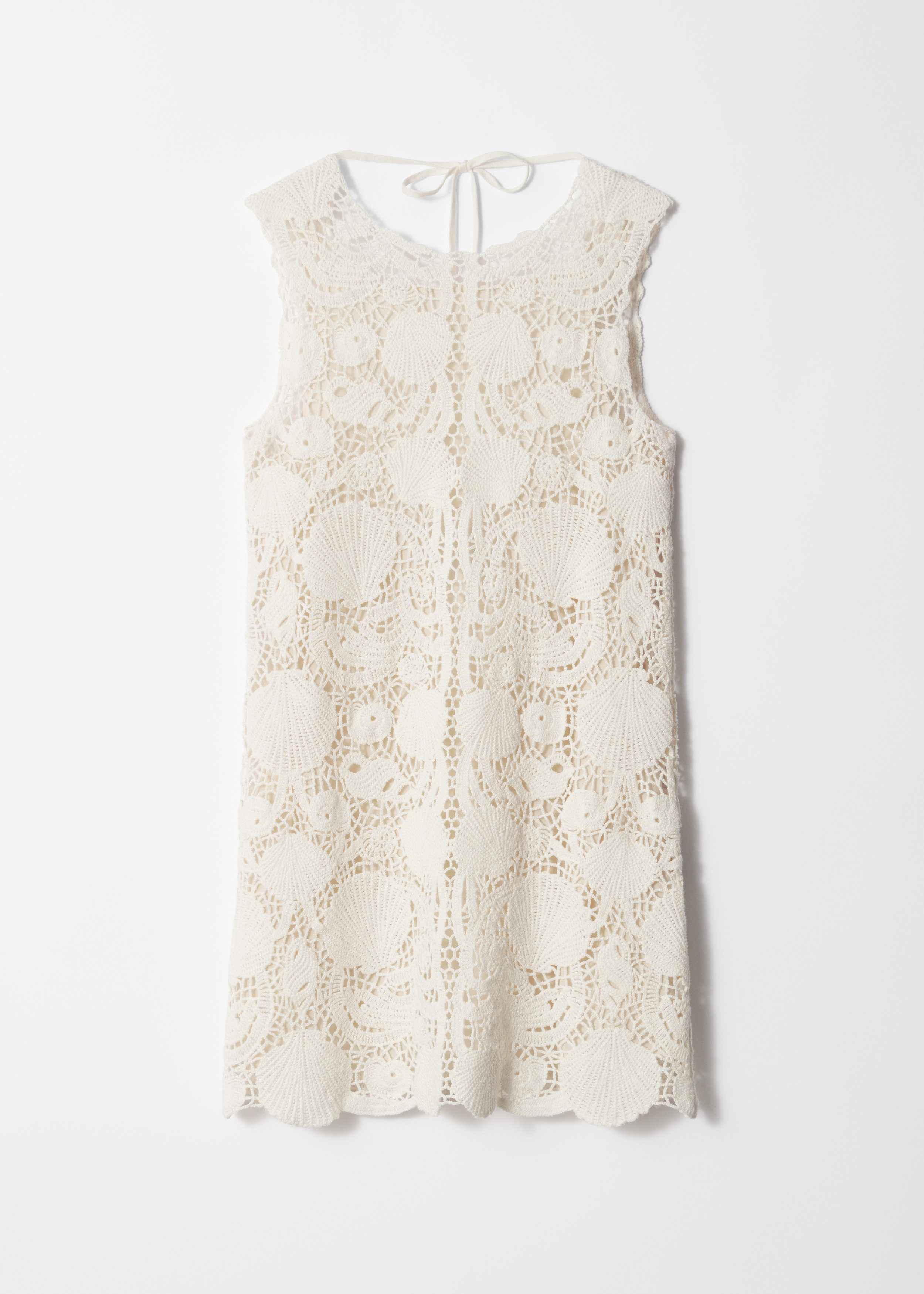 & Other Stories CROCHET MINI DRESS