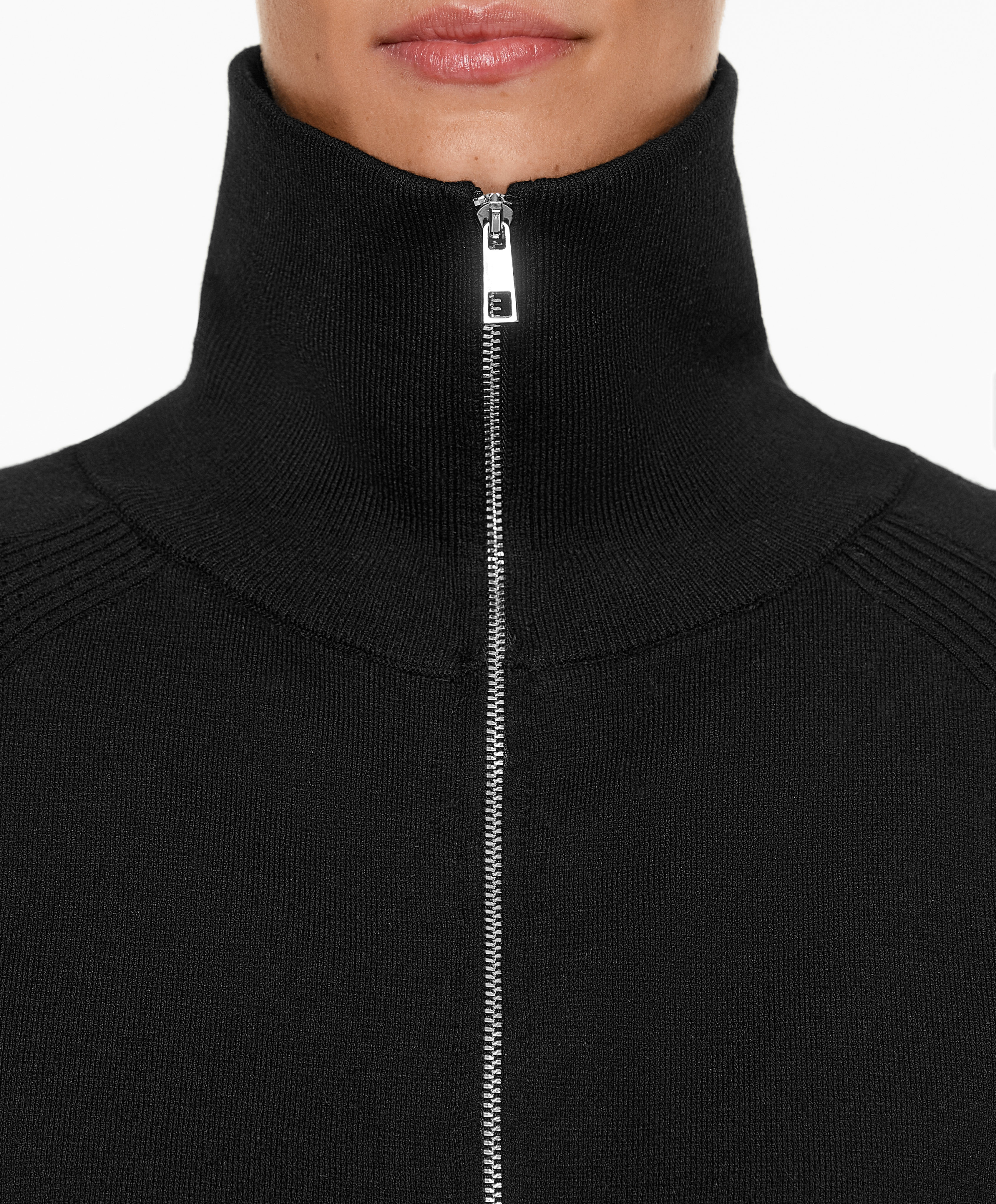OYSHO Milano knit zip-through jacket