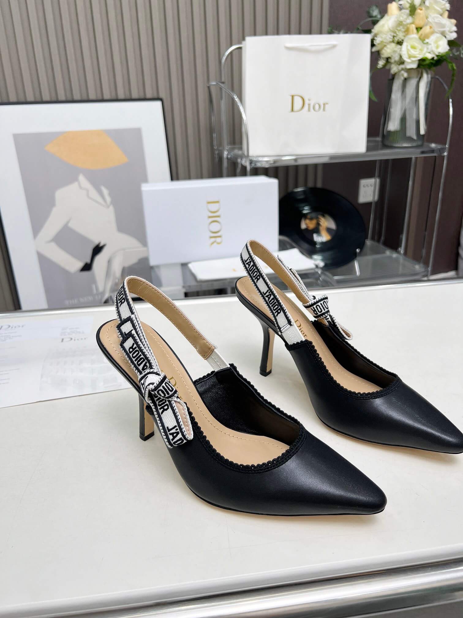 J Adior Slingback Pump - Top Club