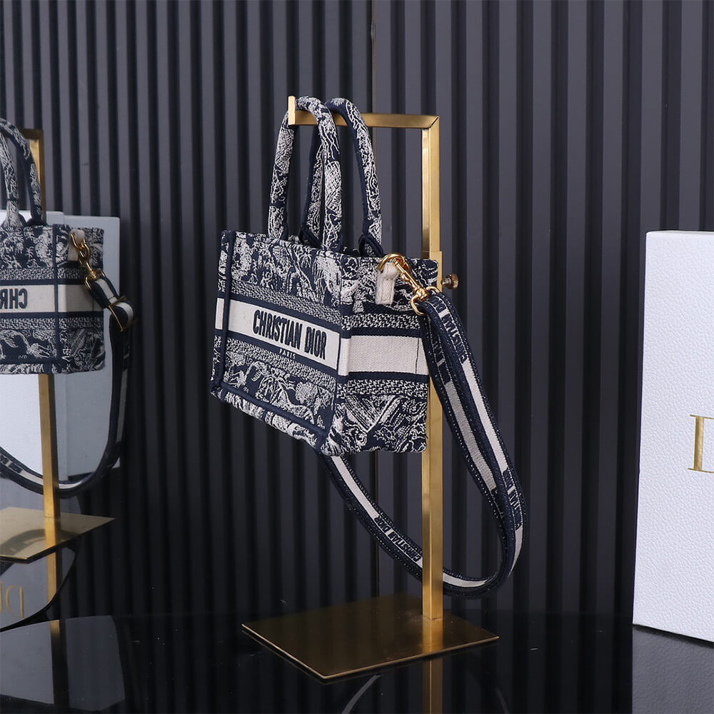 DIOR Mini Dior Book Tote(HIGH-END GRADE) - Top Club