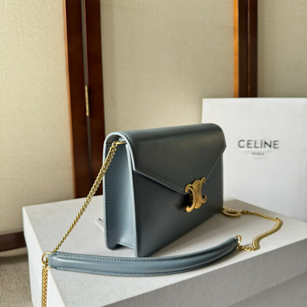 WALLET ON CHAIN MARGO in Shiny calfskin(HIGH-END GRADE) - Top Club