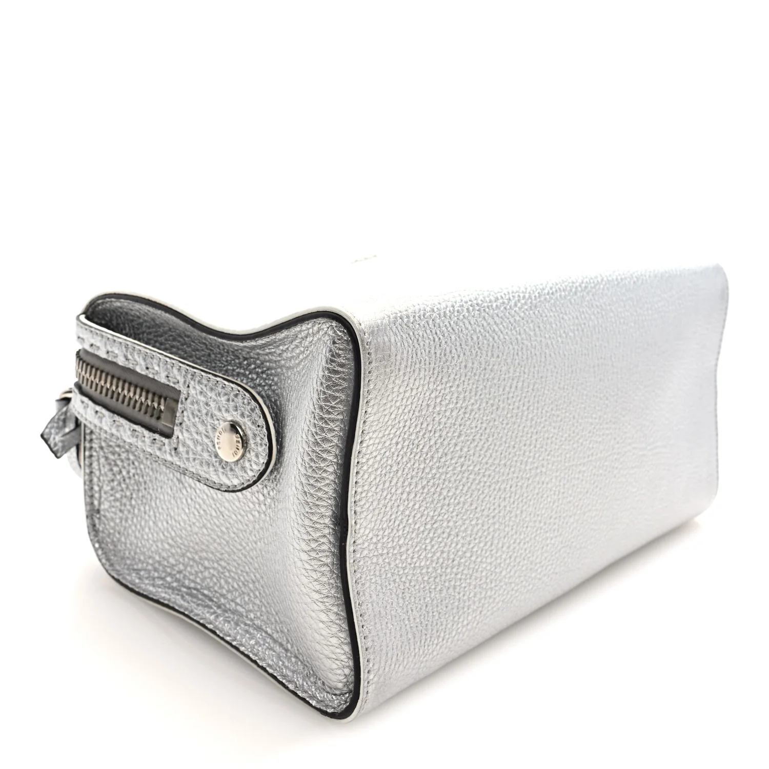 Cuoio Romano Lux Selleria Lei Boston Tote Argento - Top Club