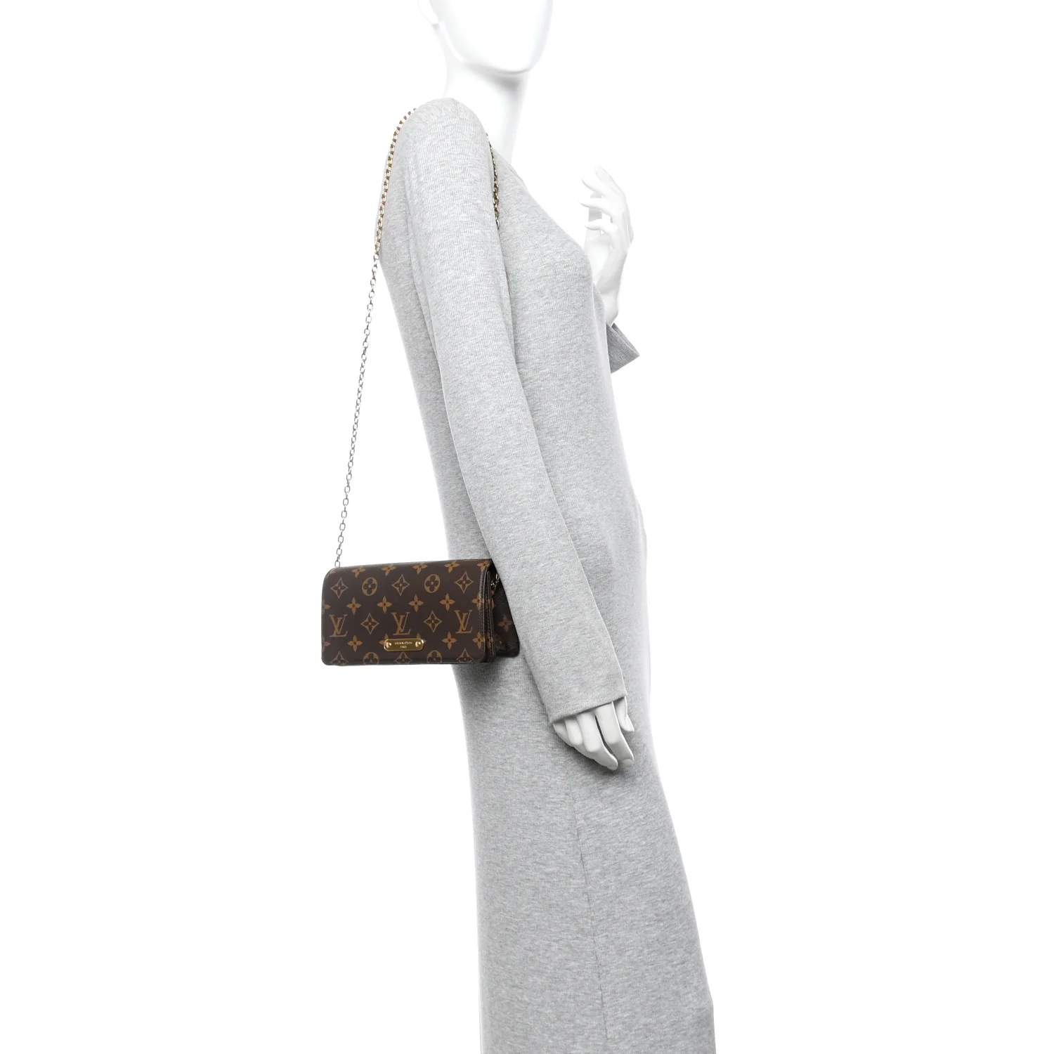 Monogram Lily Wallet On Chain