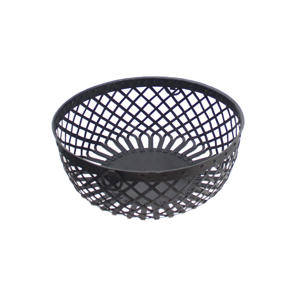 Metalen ronde mand Joy large