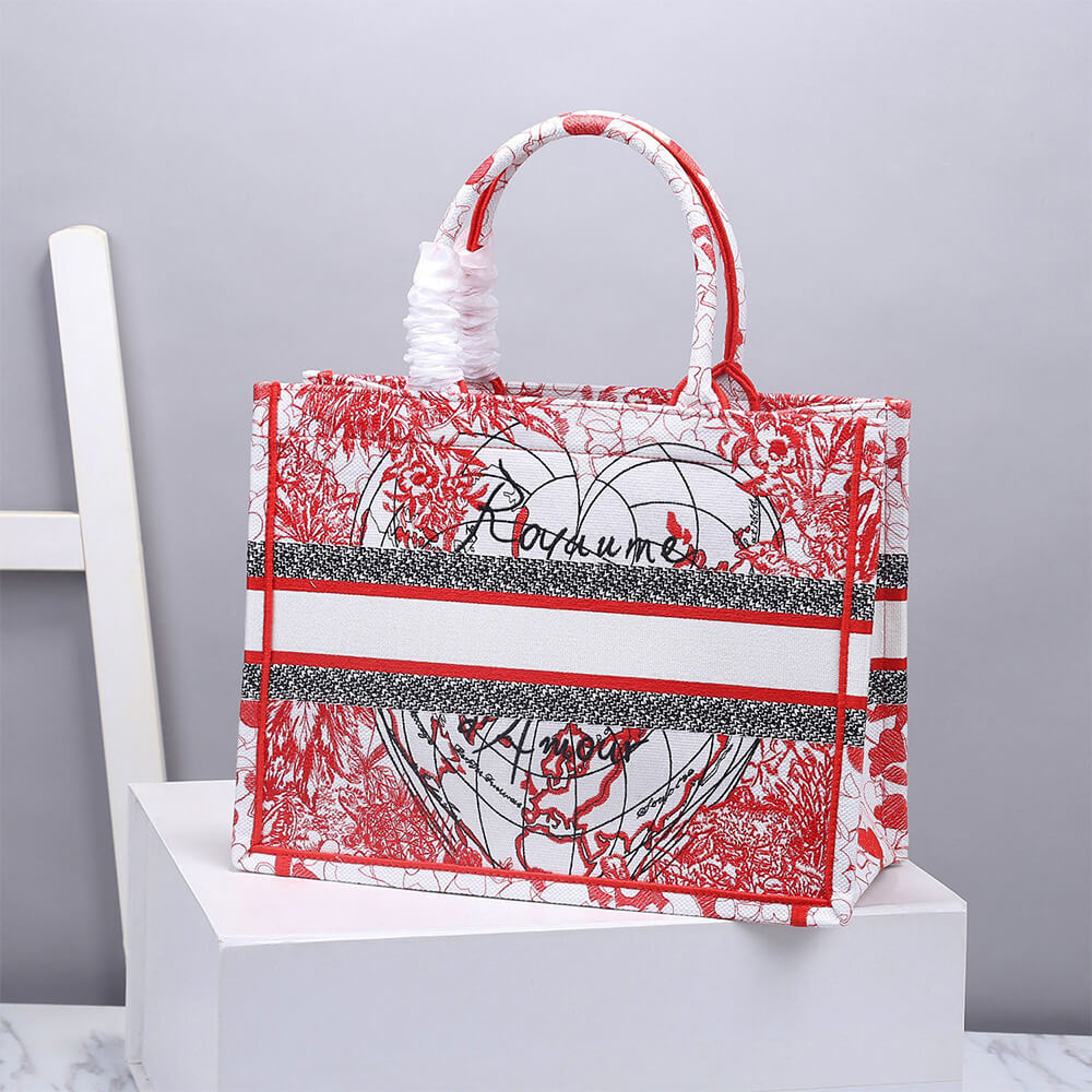 SMALL DIOR BOOK TOTE - Top Club