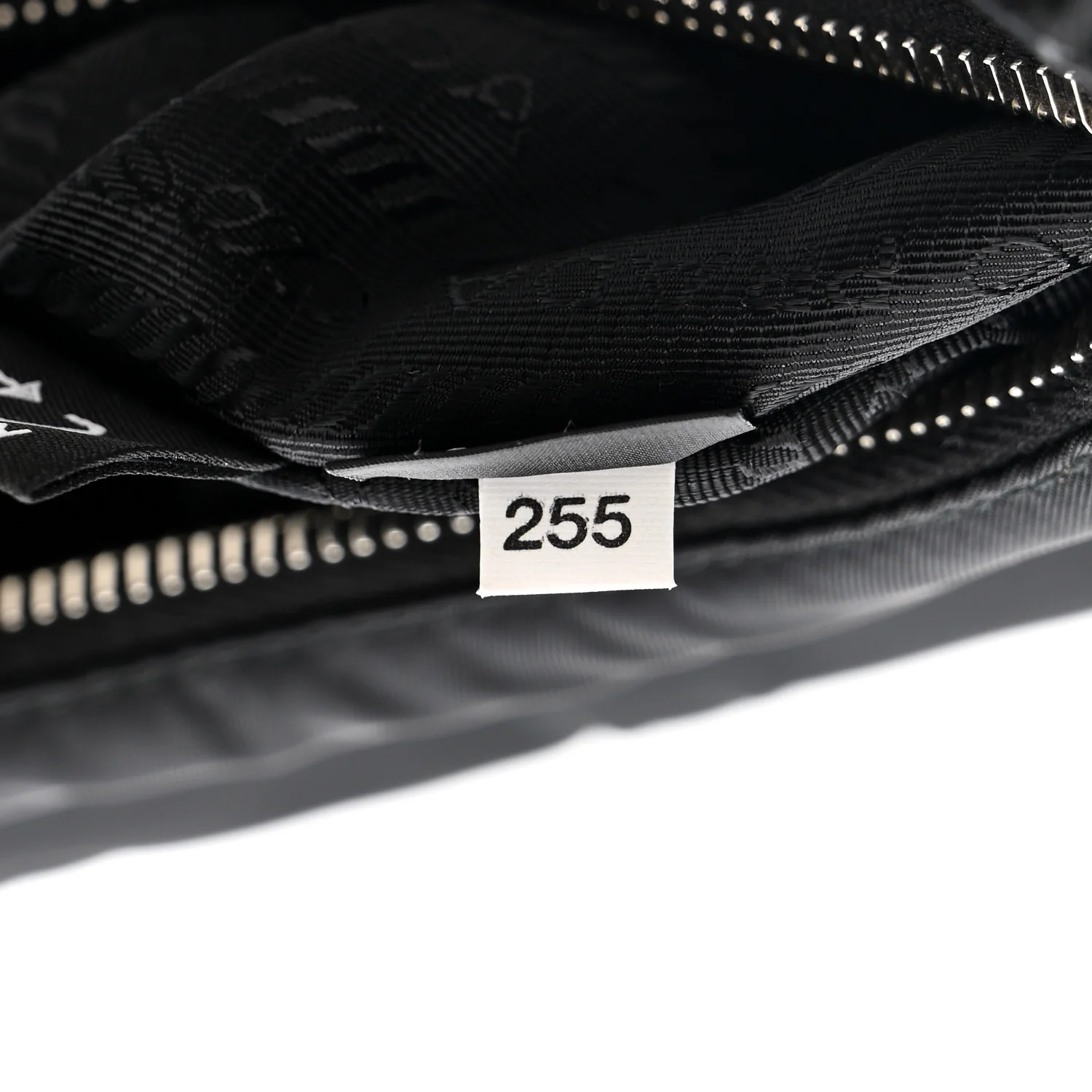 Tessuto Nylon Saffiano Mini Re-Edition 2005 Bag Black - Top Club