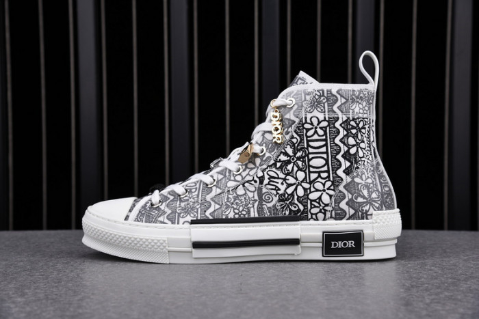 Dior B23 OBLIQUE HIGH TOP Shoes T00853H072 - Sneaker Replica Workshop