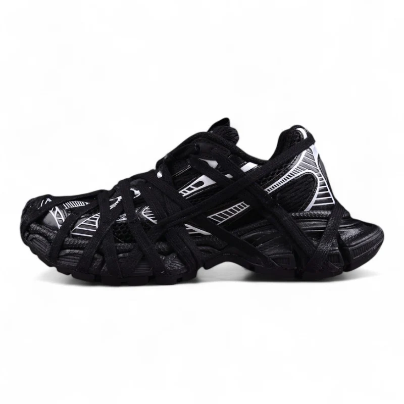 Balenciaga 3XL Extreme Lace Sneaker in Black/White - Sneaker Replica Workshop