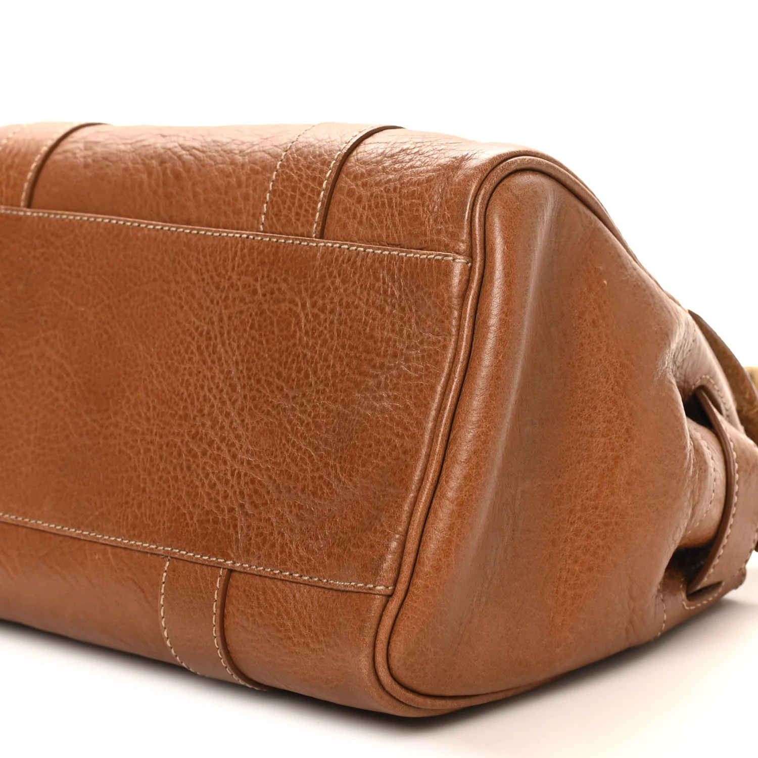 Natural Leather Small Bayswater Oak - Top Club