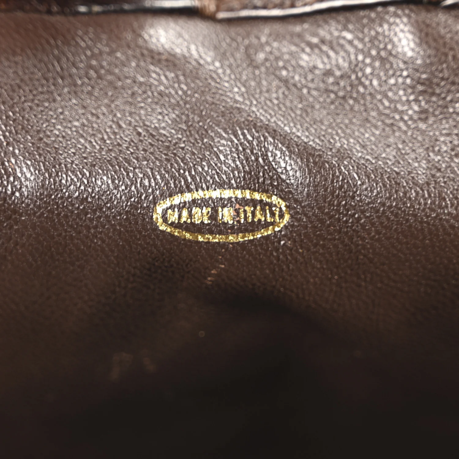 Alligator Shopping Tote Brown - Top Club