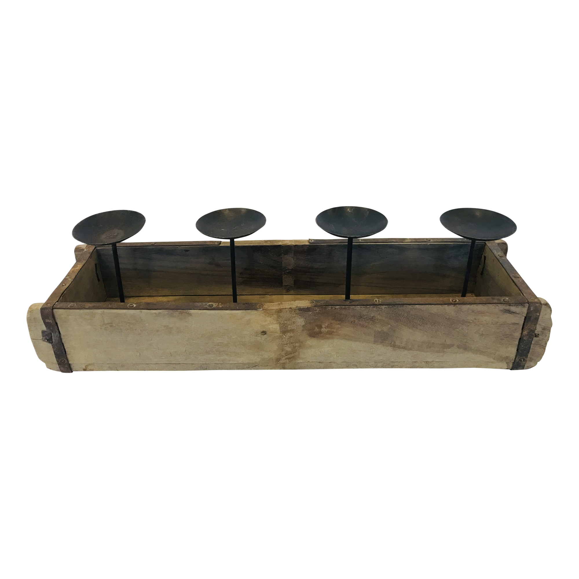2-brick candleholder