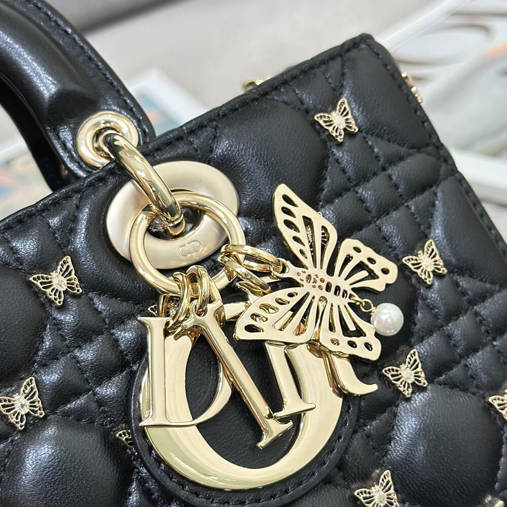 MEDIUM LADY D-JOY BAG - Top Club