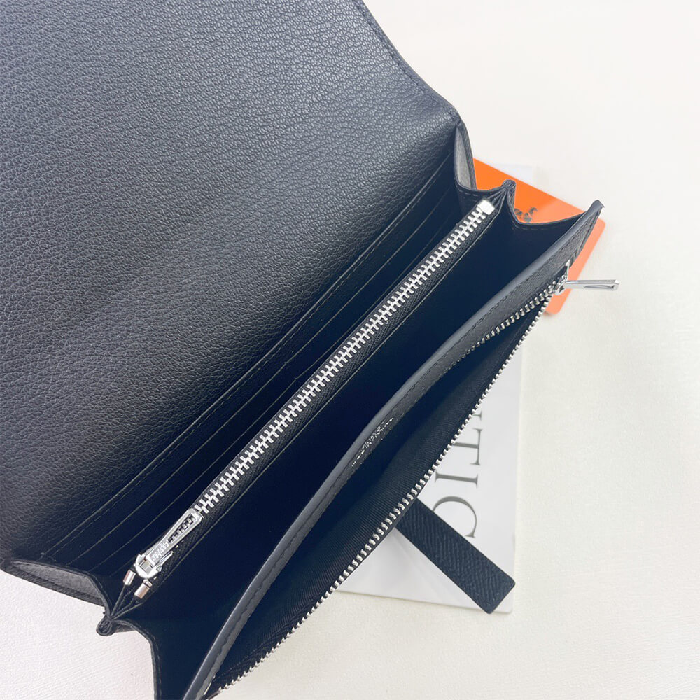 HERMES New H Passant Toutenmain wallet(HIGH-END GRADE) - Top Club