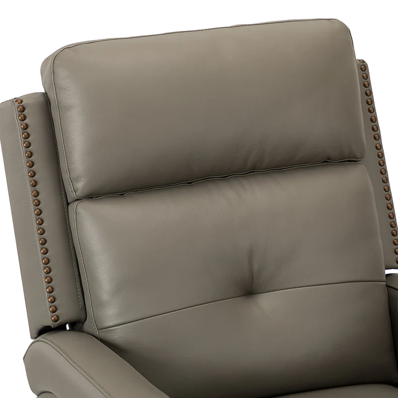 Benito 28.74" Wide Genuine Leather Swivel Rocker Recliner