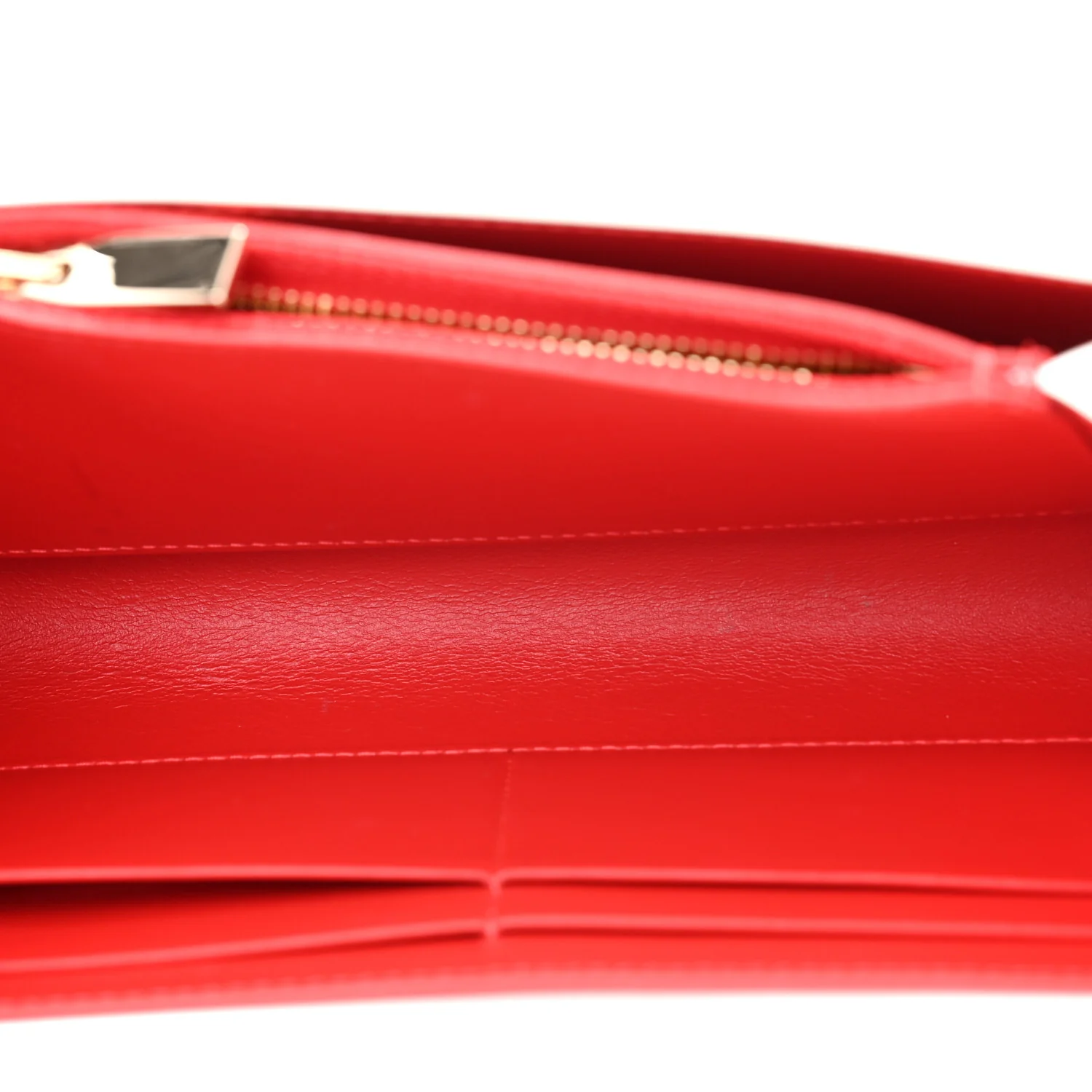 Calfskin Spikes Loubinthesky Paloma Wallet On Chain White - Top Club