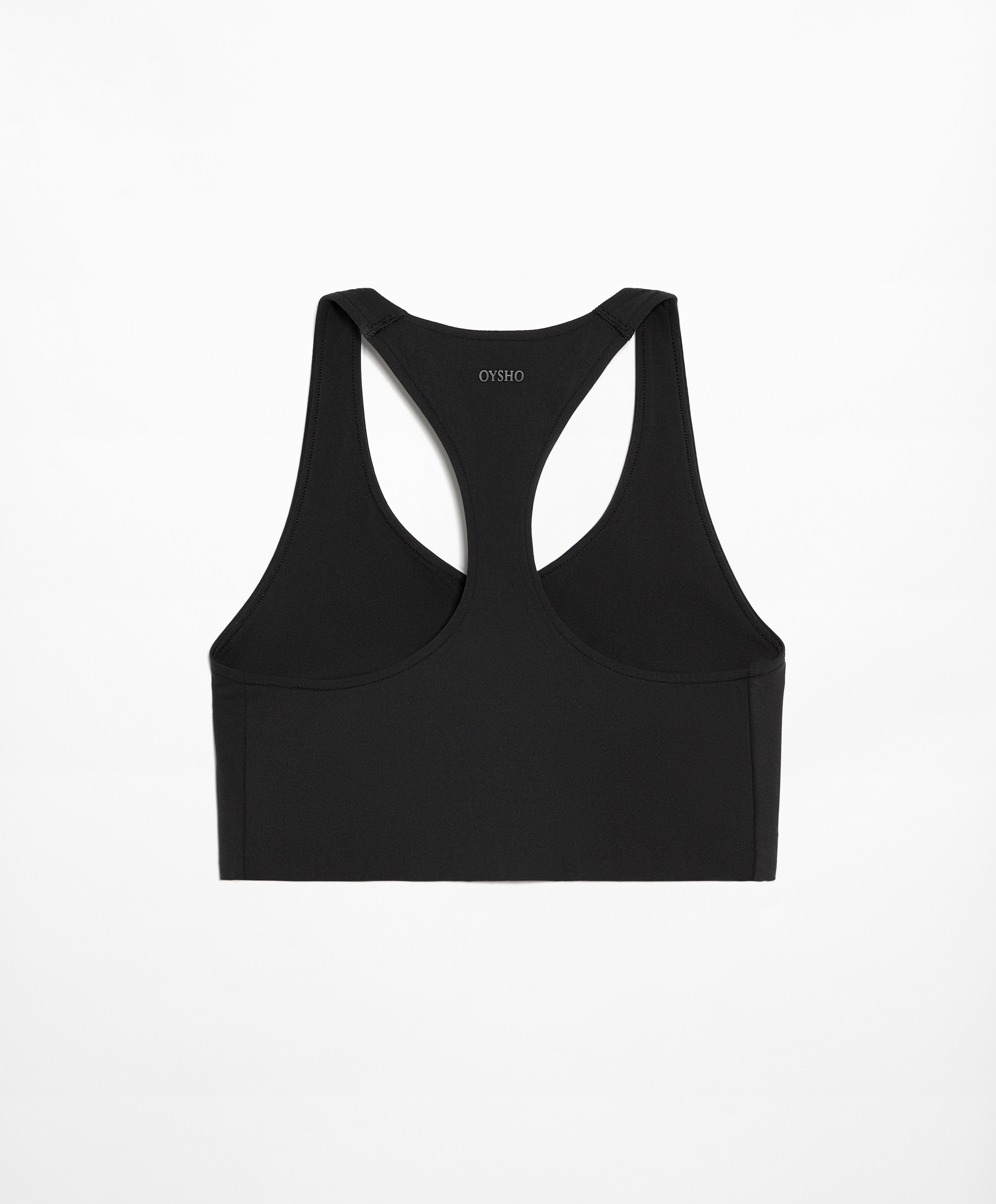 OYSHO Medium support compressive sports bra with trim