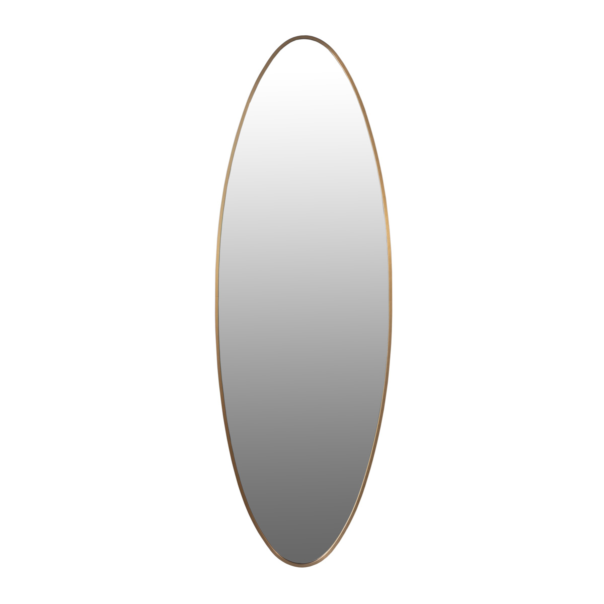 Spiegel Scandi Oval brons 60x160