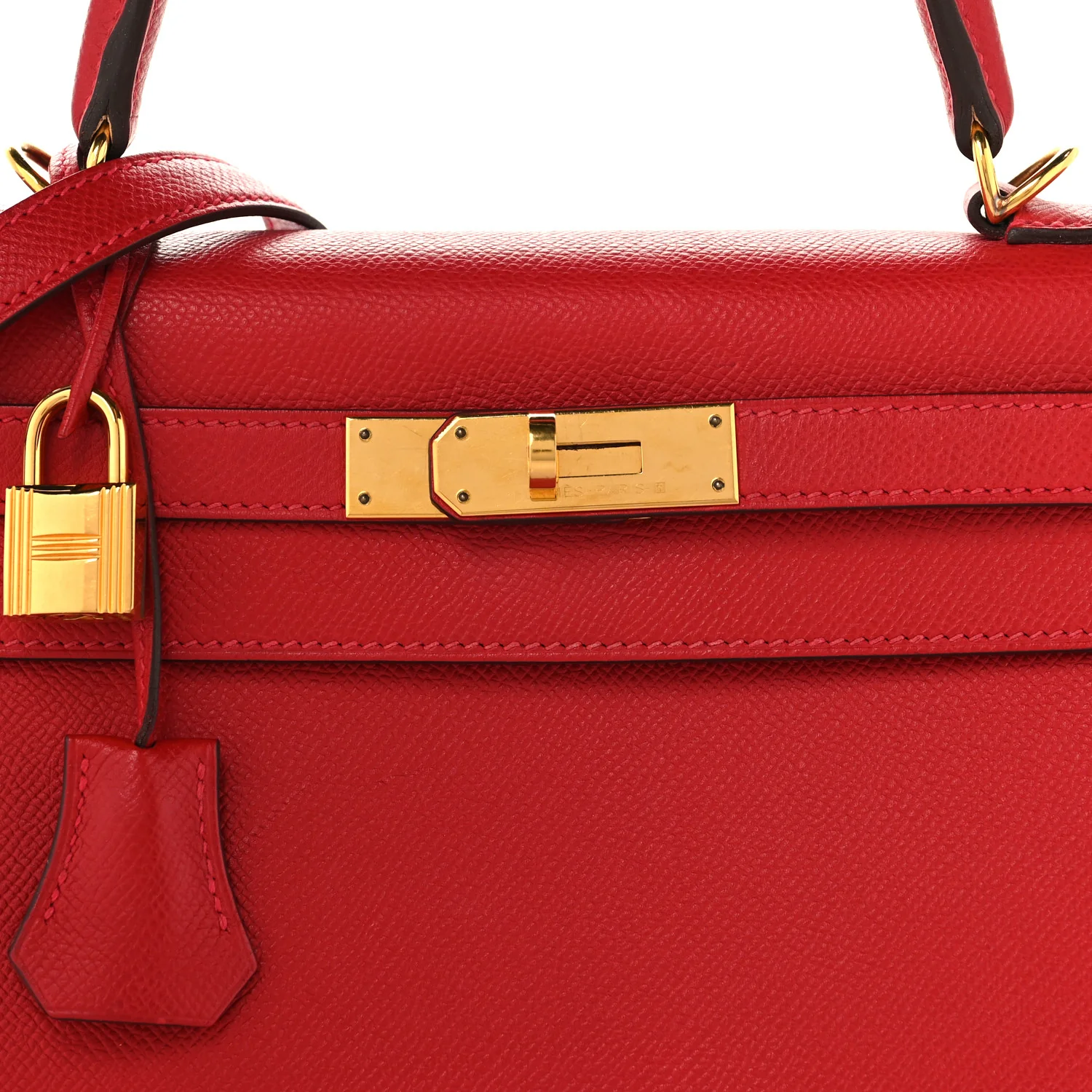 Epsom Kelly Sellier 28 Rouge Casaque - Top Club