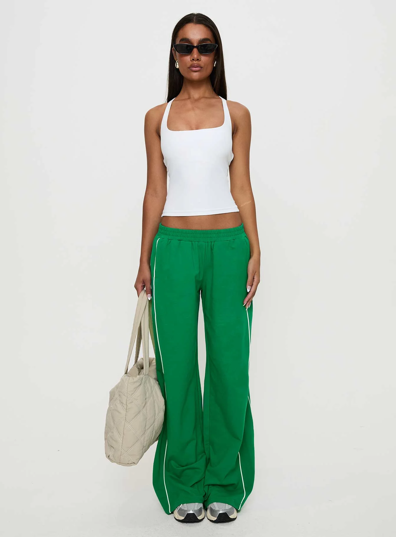 Field Day Track Pants Green