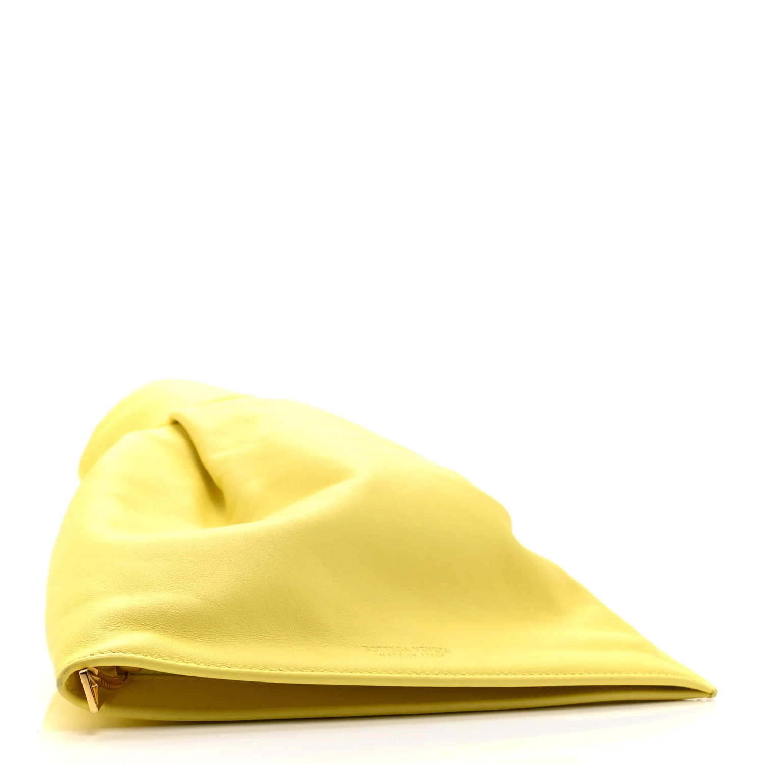 Calfskin Mini BV Twist Yellow - Top Club