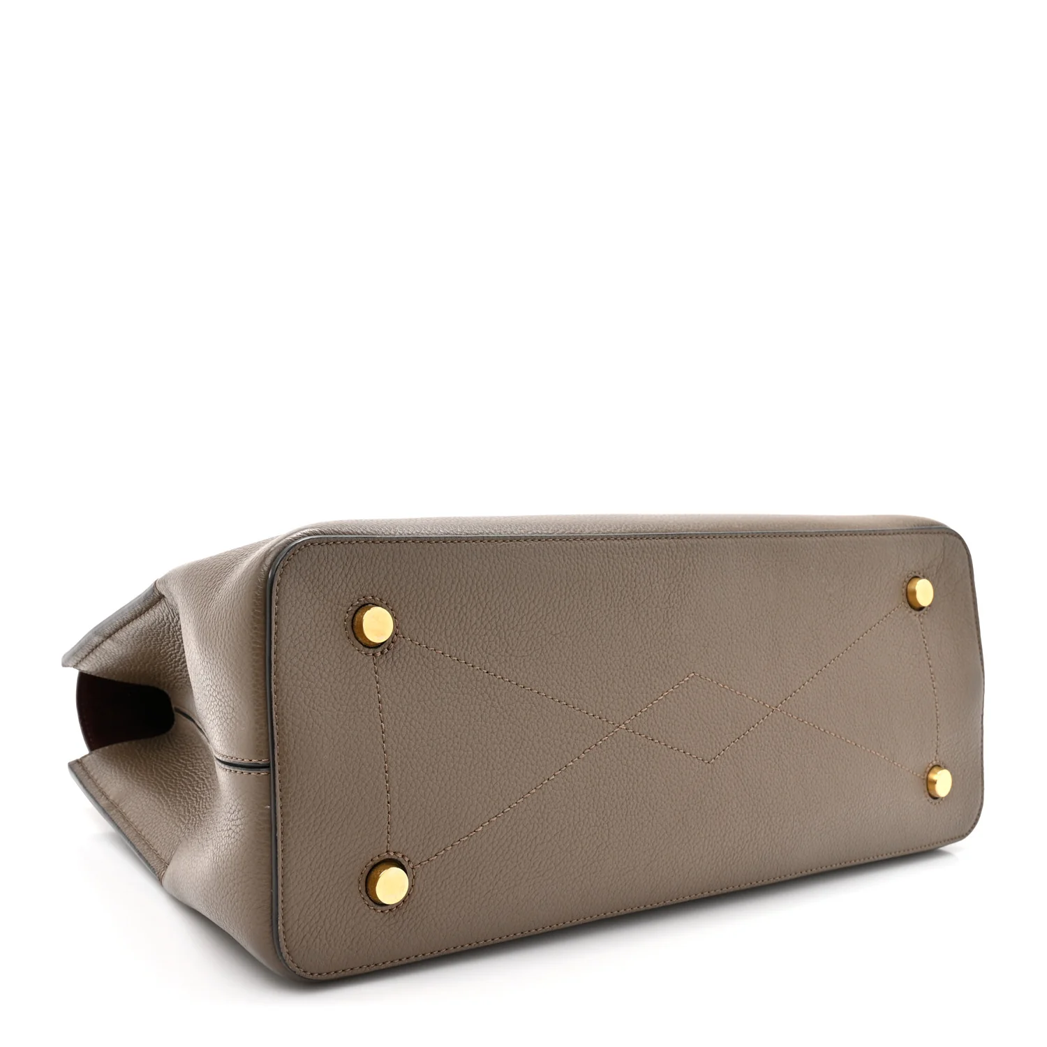 Small Classic Grain Calfskin Seaton Clay - Top Club