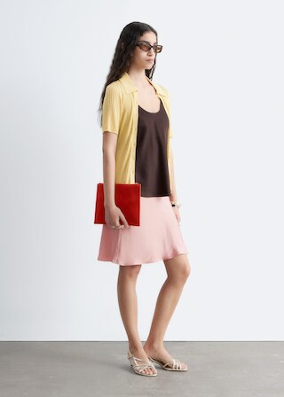 & Other Stories RIB-KNIT TOP