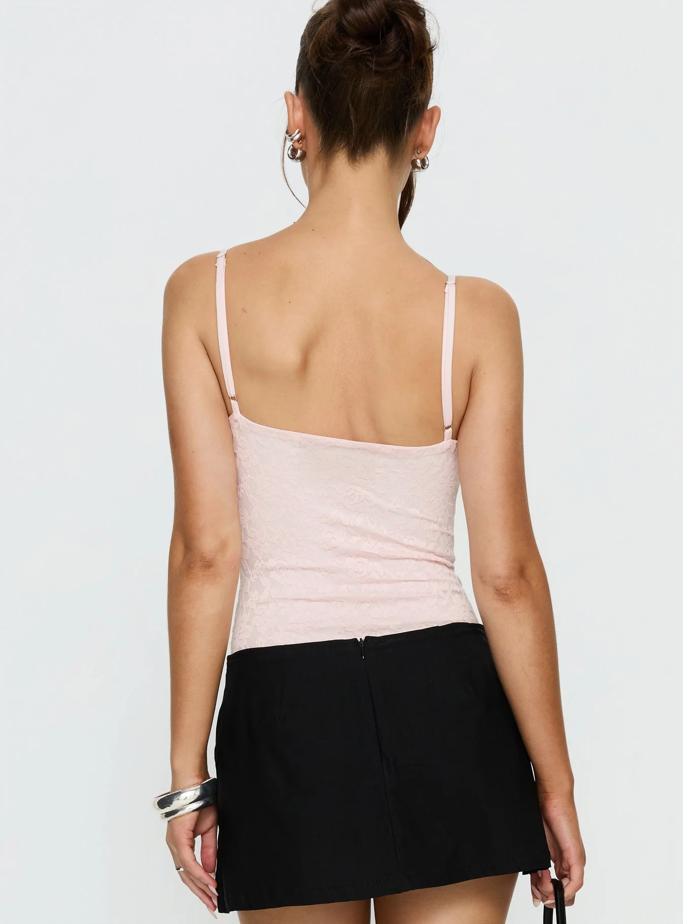 Laryna Lace Bodysuit Pink