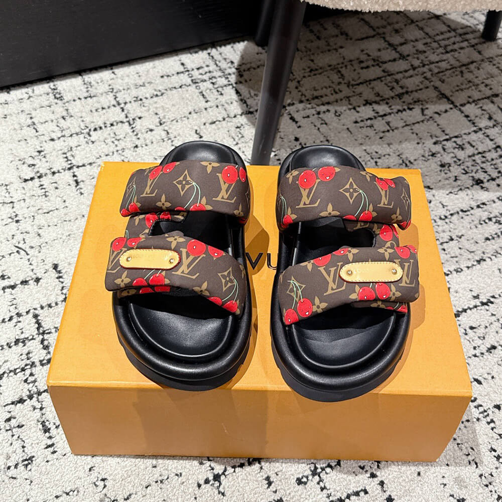 LV x TM Pool Pillow Flat Comfort Mule - Top Club