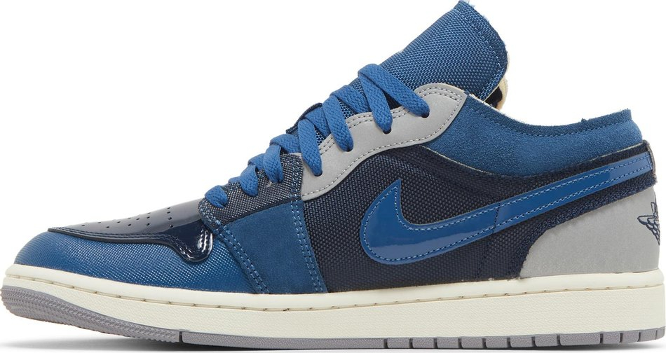 Air Jordan 1 Low SE Craft  Inside Out   Obsidian  DR8867-400 - Sneaker Replica Workshop
