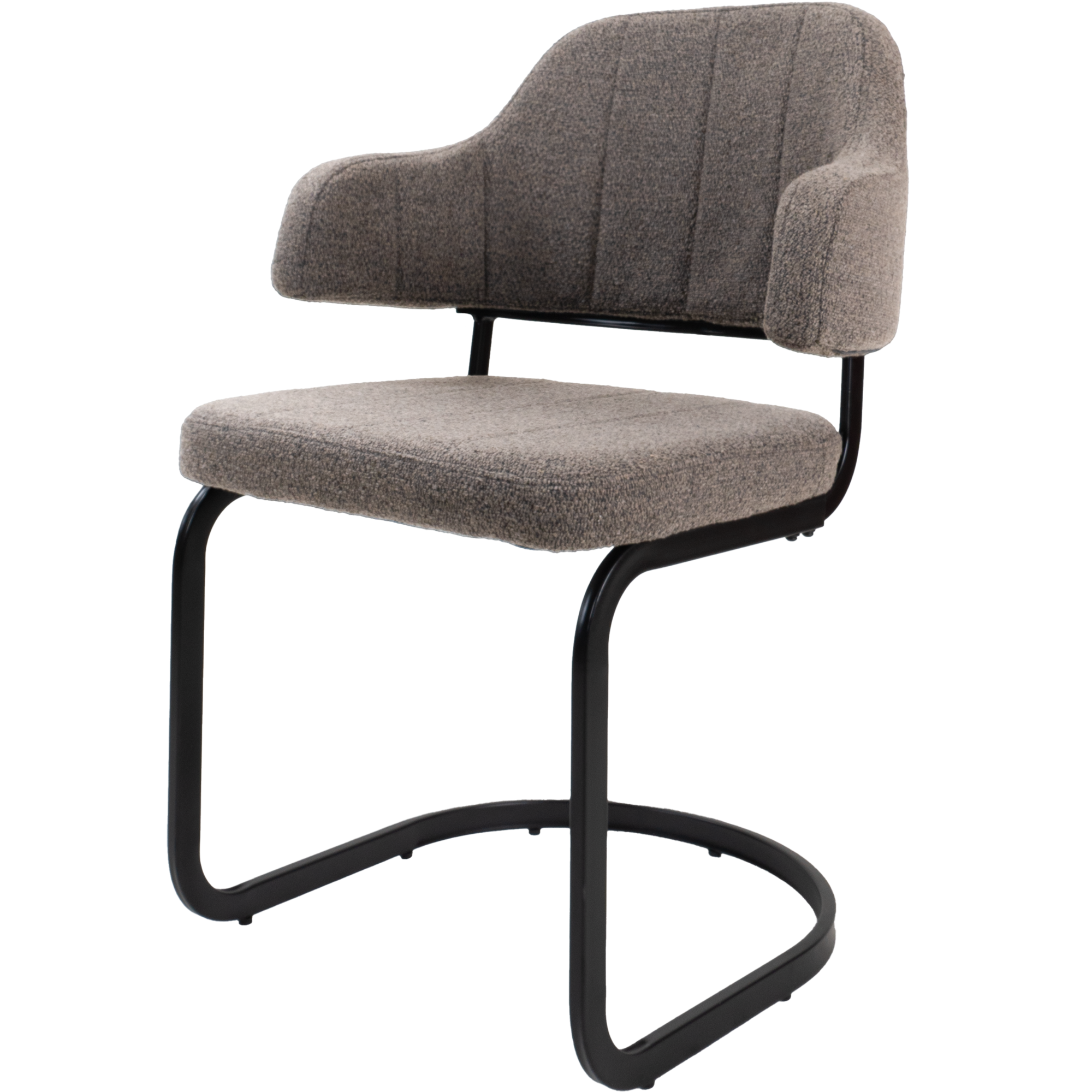 Eetkamerstoel Eros Brown boucle