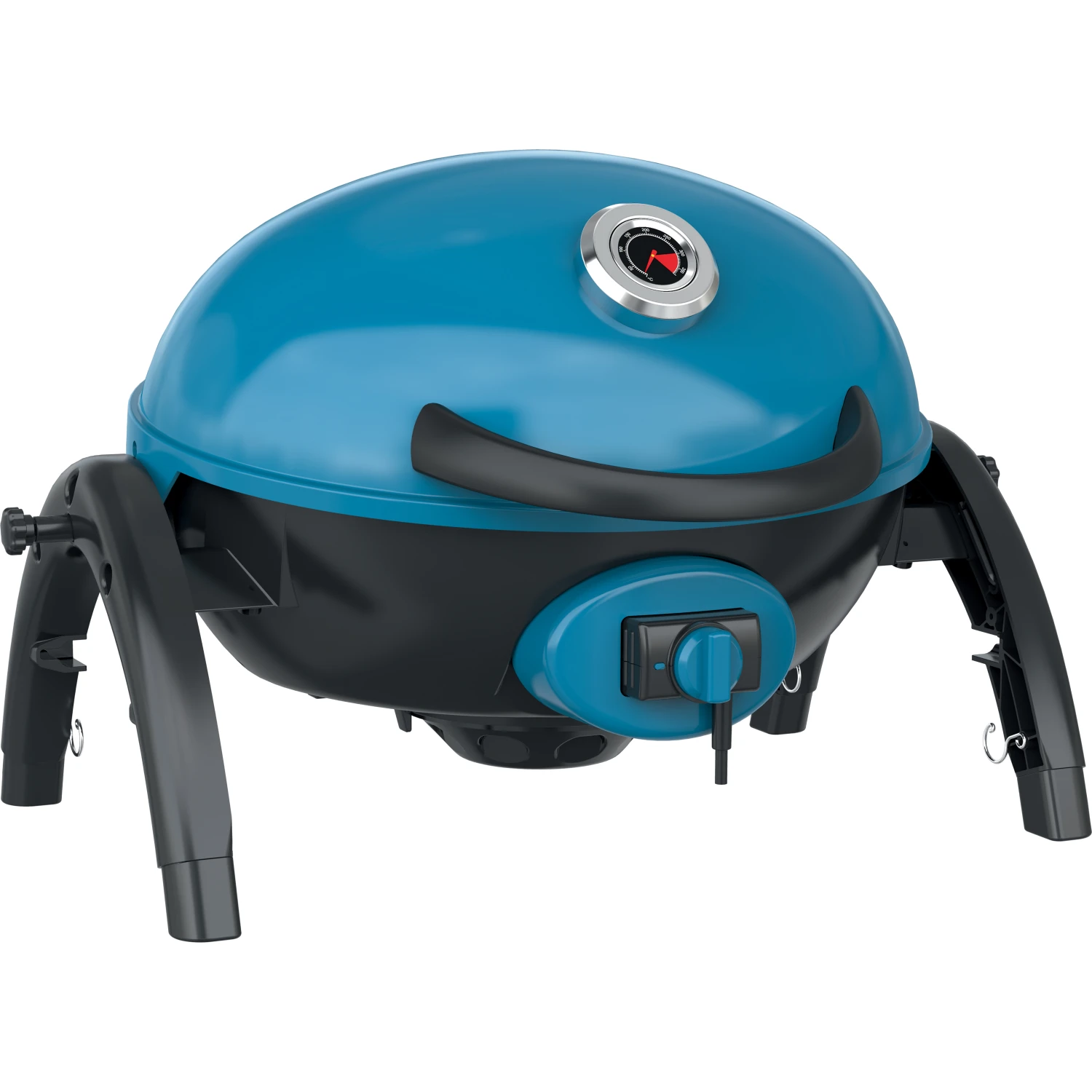 Barbecue elettrico Hermon nero 46,9x36 cm