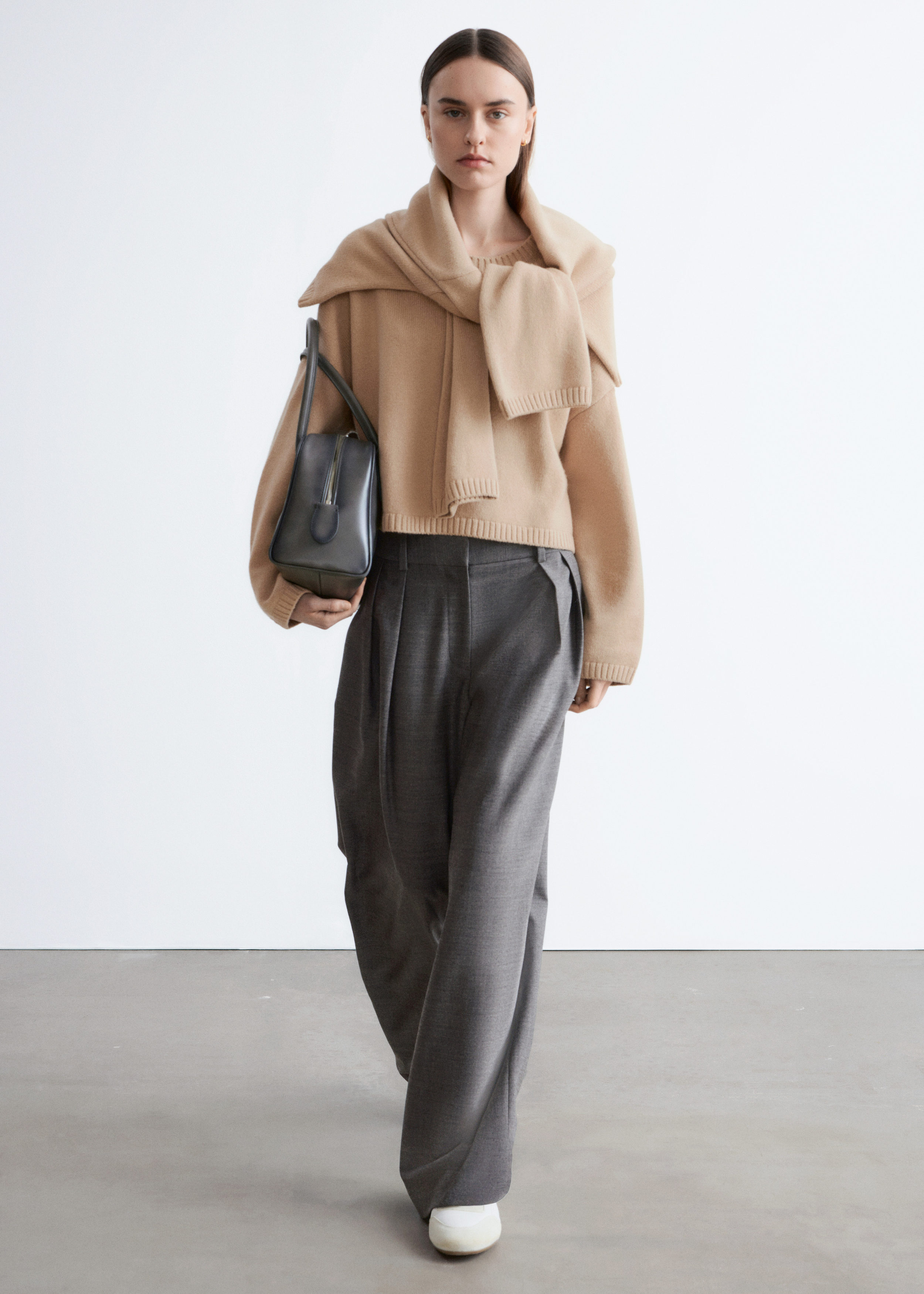 & Other Stories CASHMERE AND COTTON JUMPER