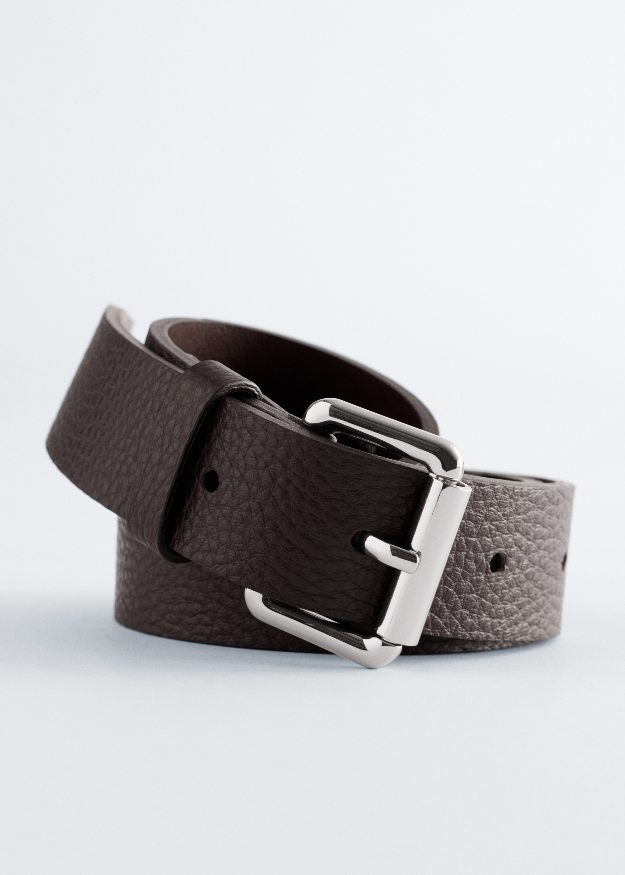 & Other Stories TEXTURED LEATHER BELT