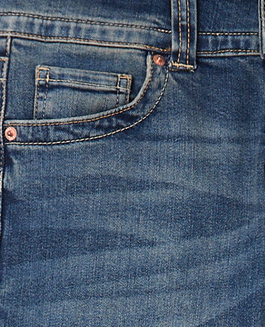 Pimkie Jean flare taille basse avec 2 boutons