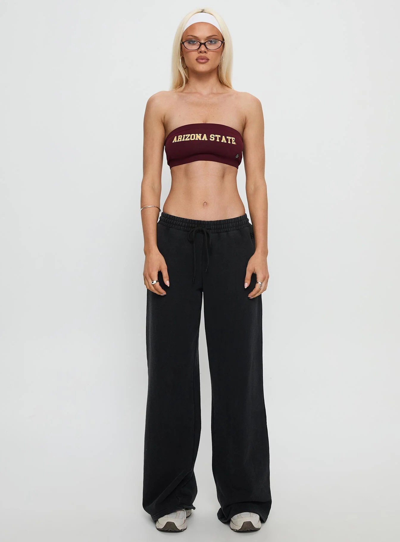 ASU Bandeau Top Maroon