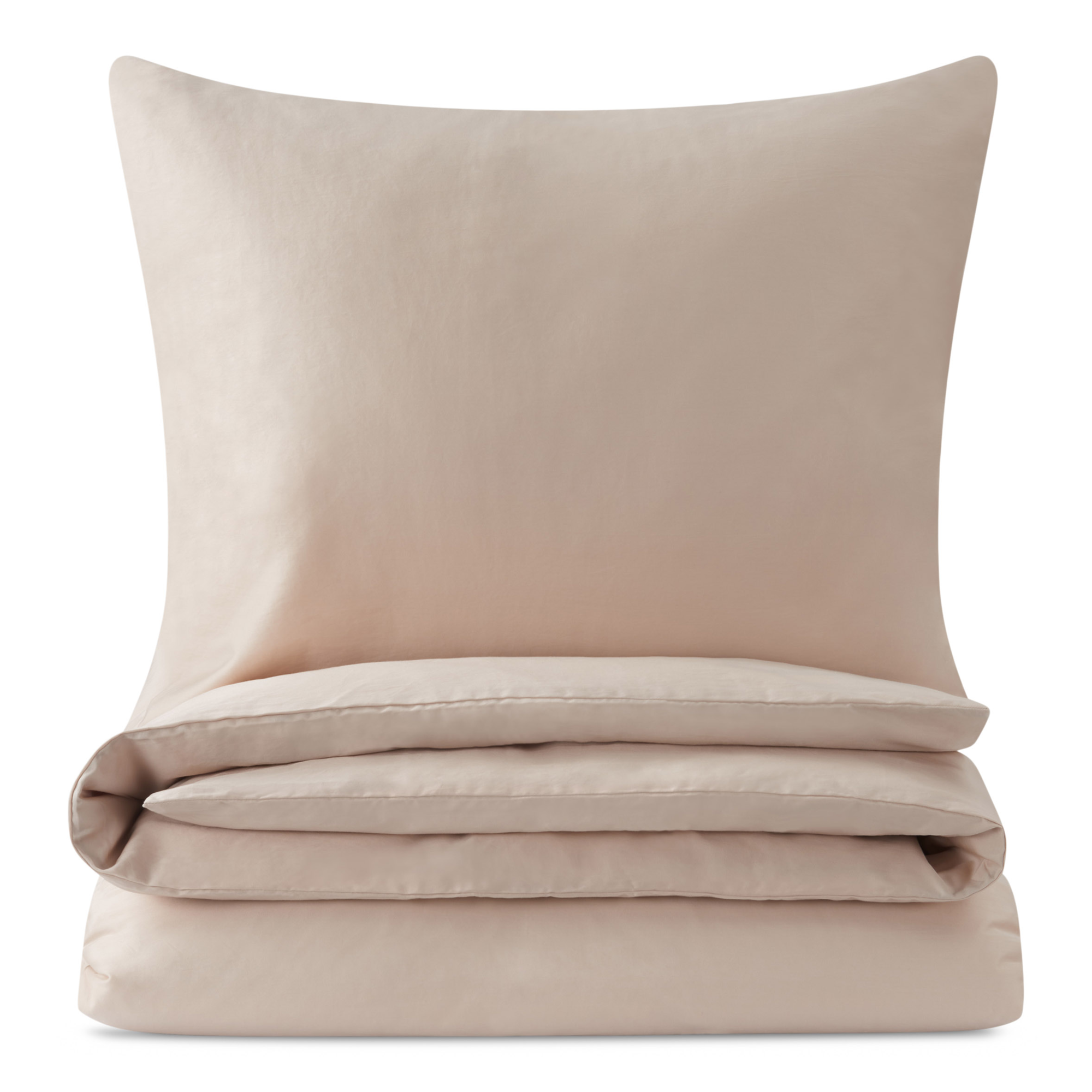 Dekbedovertrek Cotton Satin 240x220 cm almond