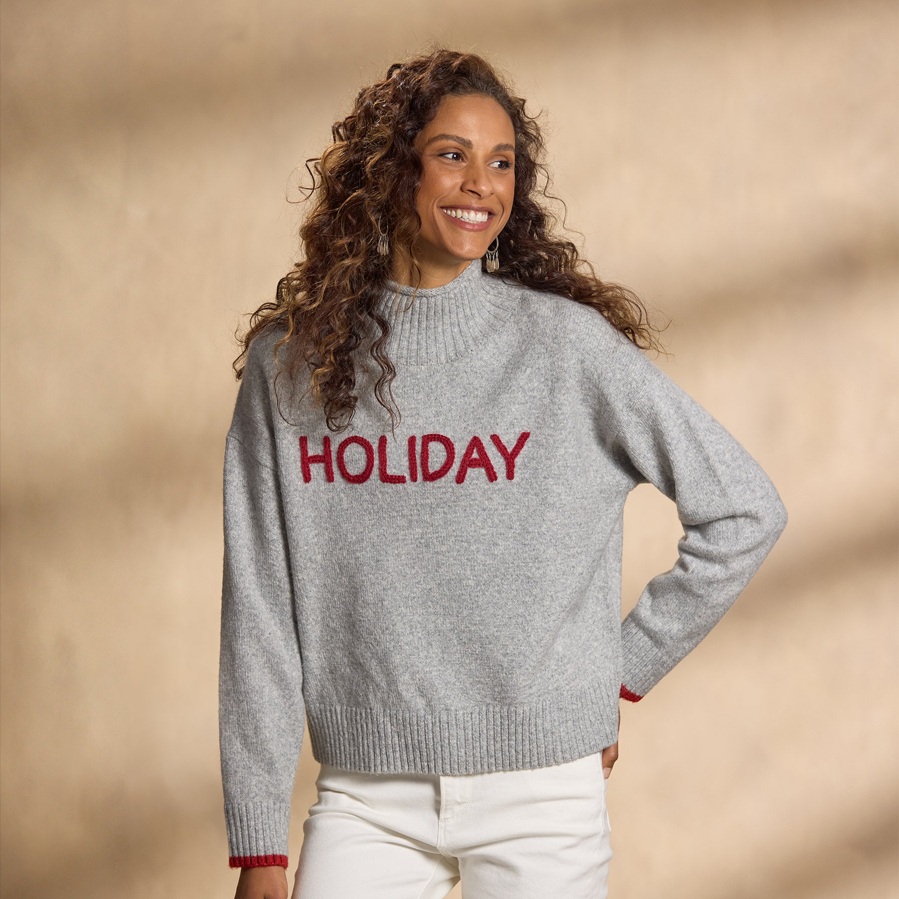 Holiday Season Sweater, Petite - Sundance Living