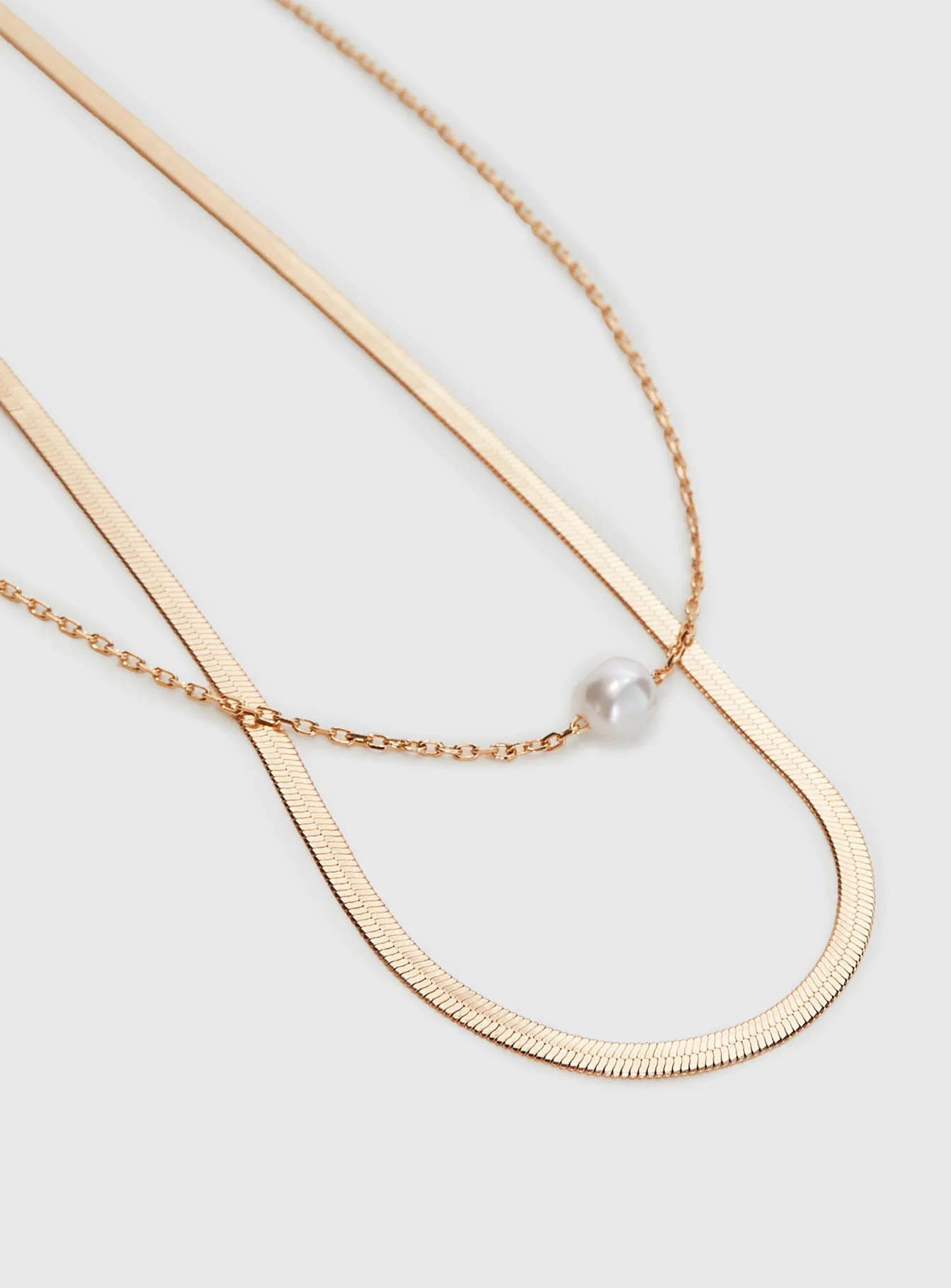 Capriana Necklace Gold