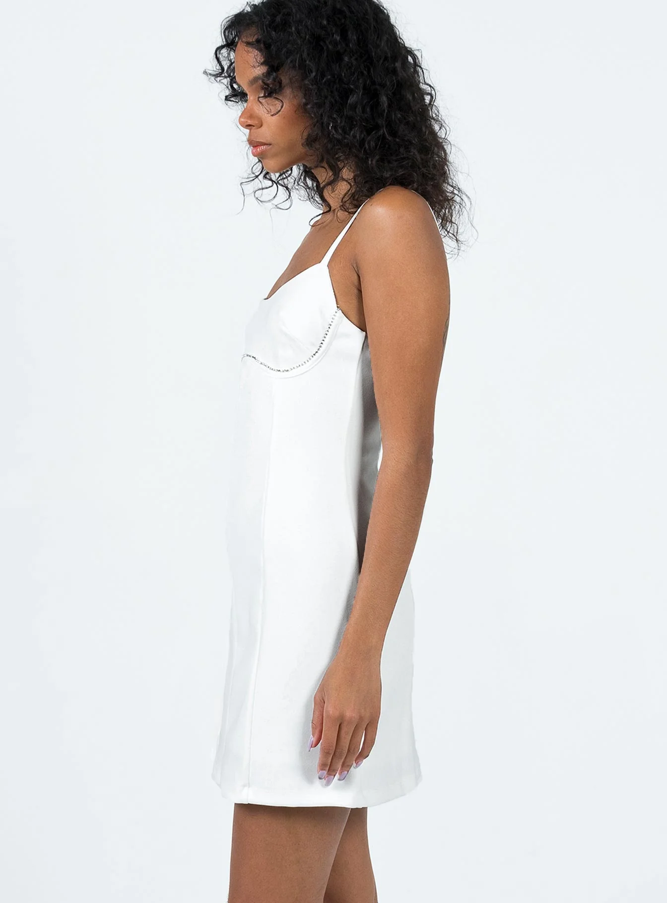 Lunara Mini Dress White