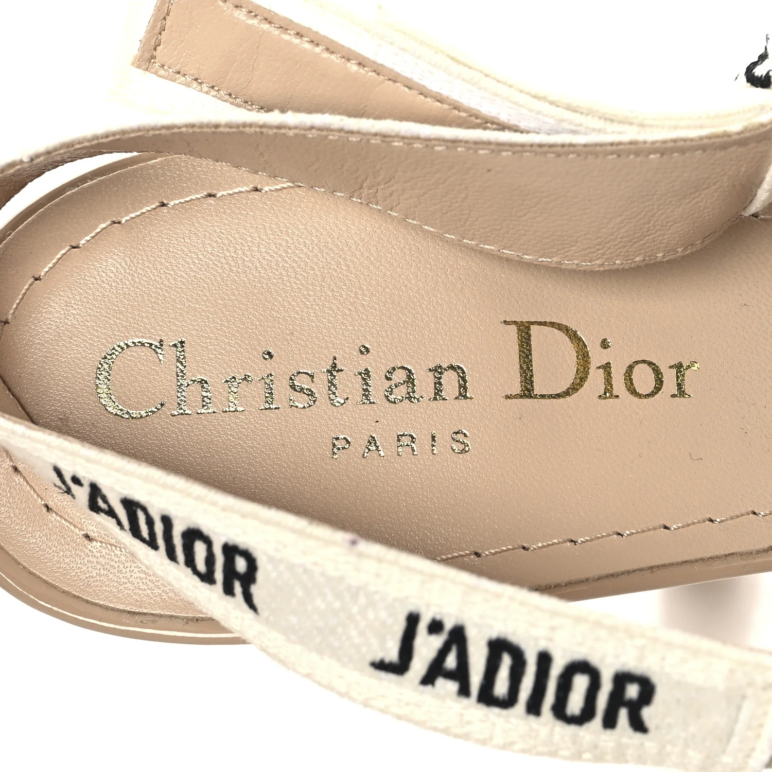 Patent Ribbon J'Adior Slingback 100mm Pumps 38.5 Nude - Top Club