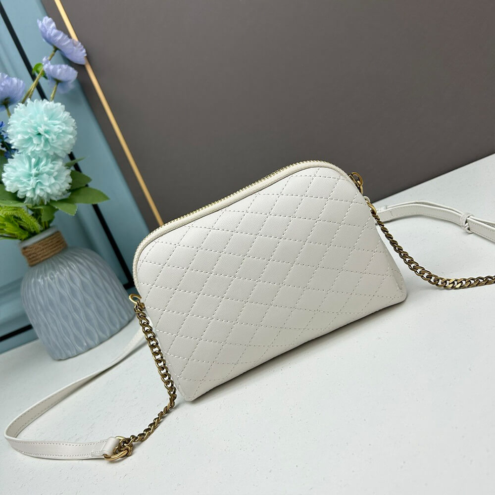YSL Gaby zipped pouch in quilted lambskin - Top Club