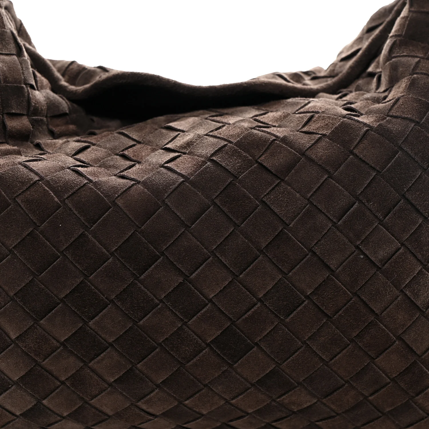 Suede Intrecciato Small Hop Fondant - Top Club