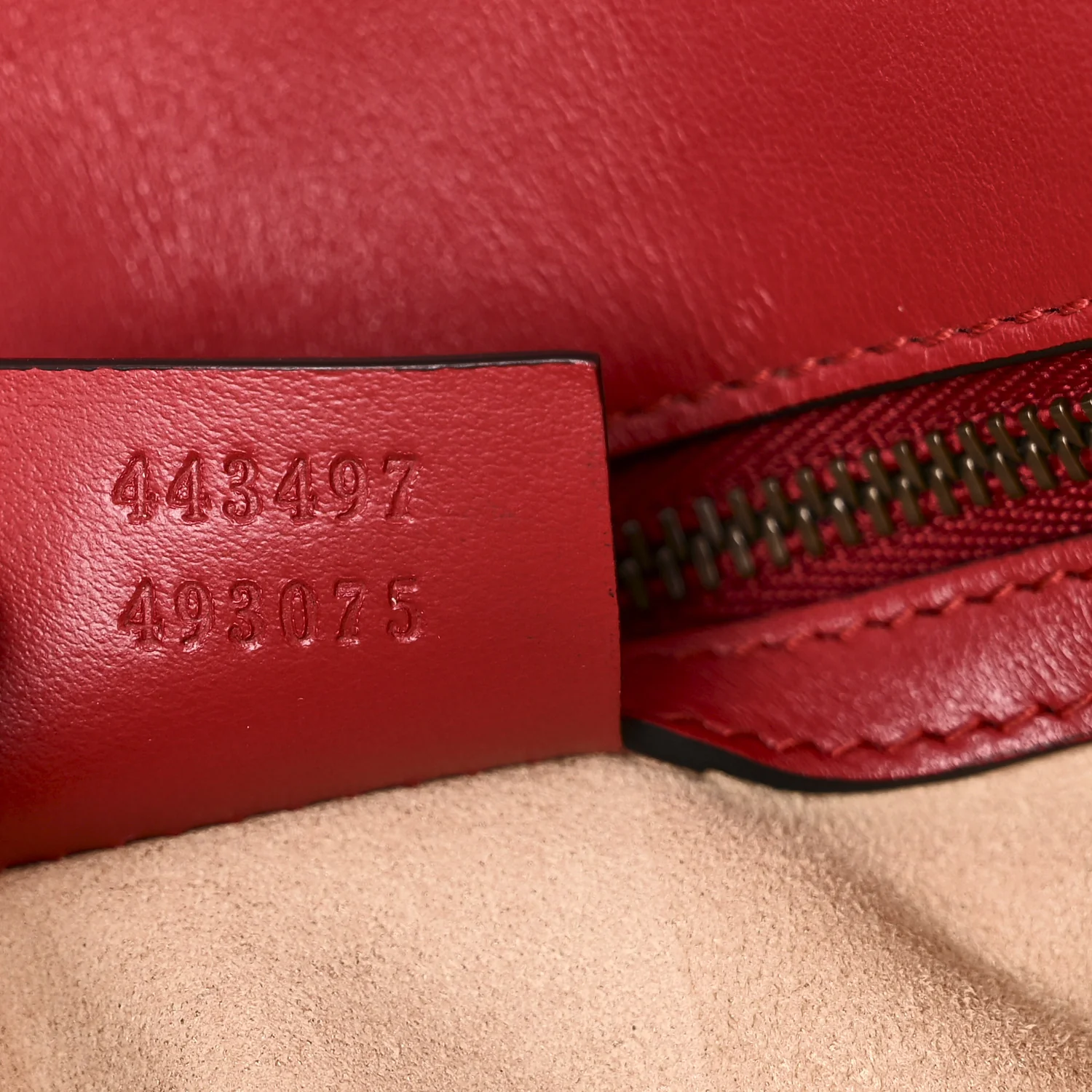Calfskin Matelasse Small GG Marmont Shoulder Bag Hibiscus Red - Top Club
